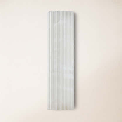 Luminare Resin Fluted Wall Sconce 5"