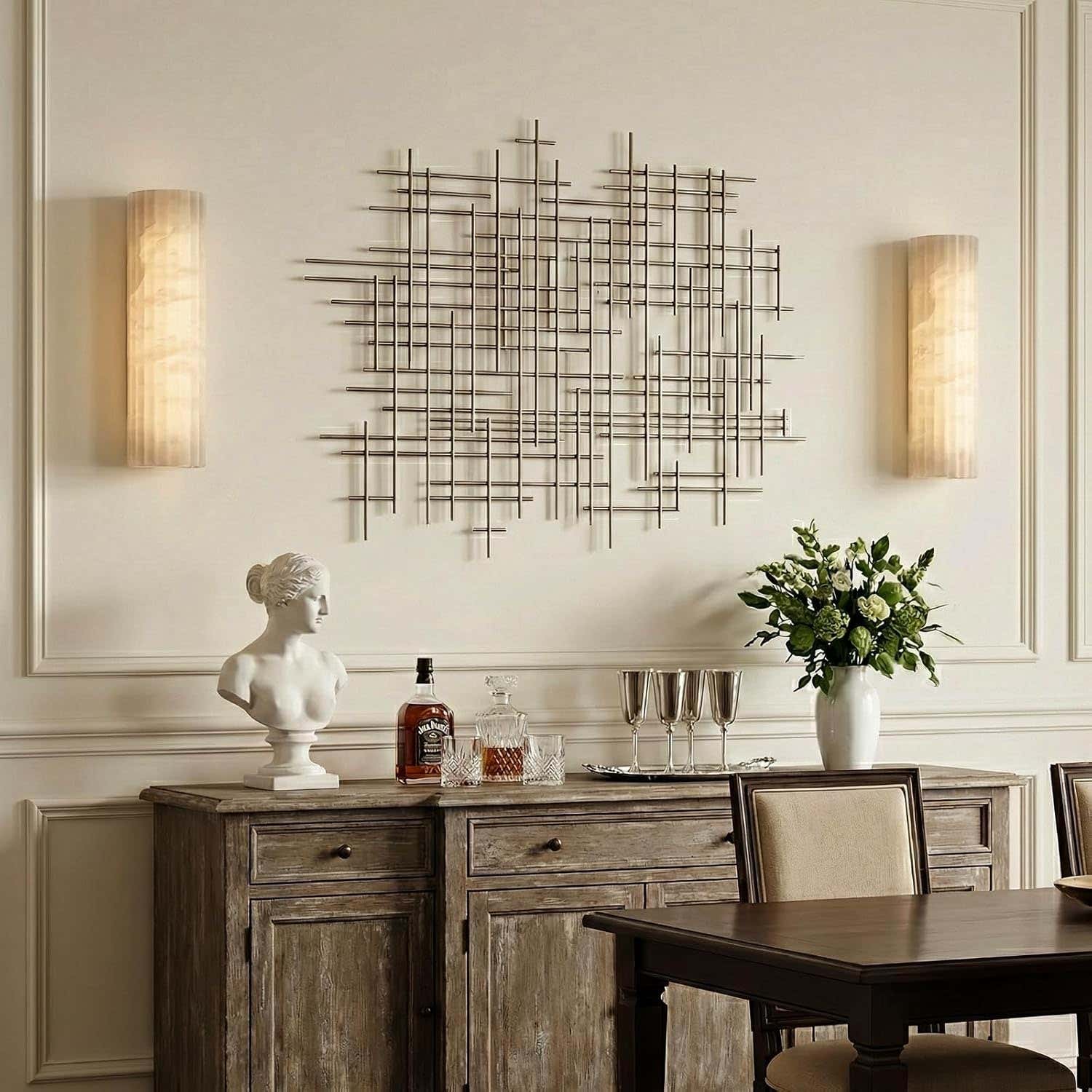 Luminare Resin Fluted Wall Sconce 5"