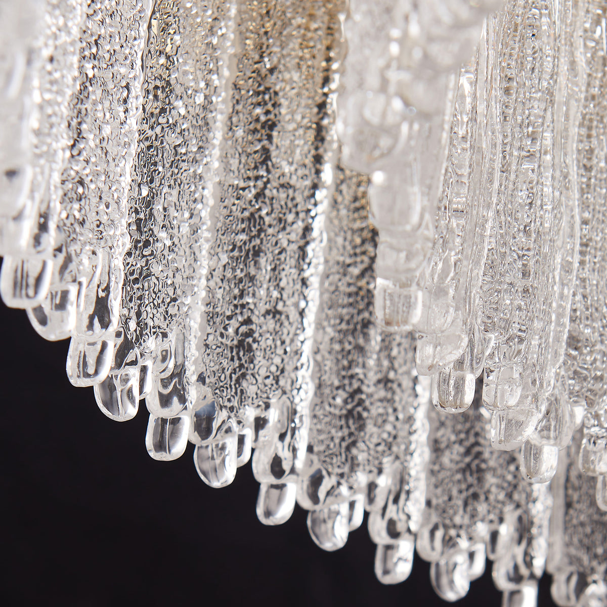 Rieo Crystal Glass Round Chandelier 24"D