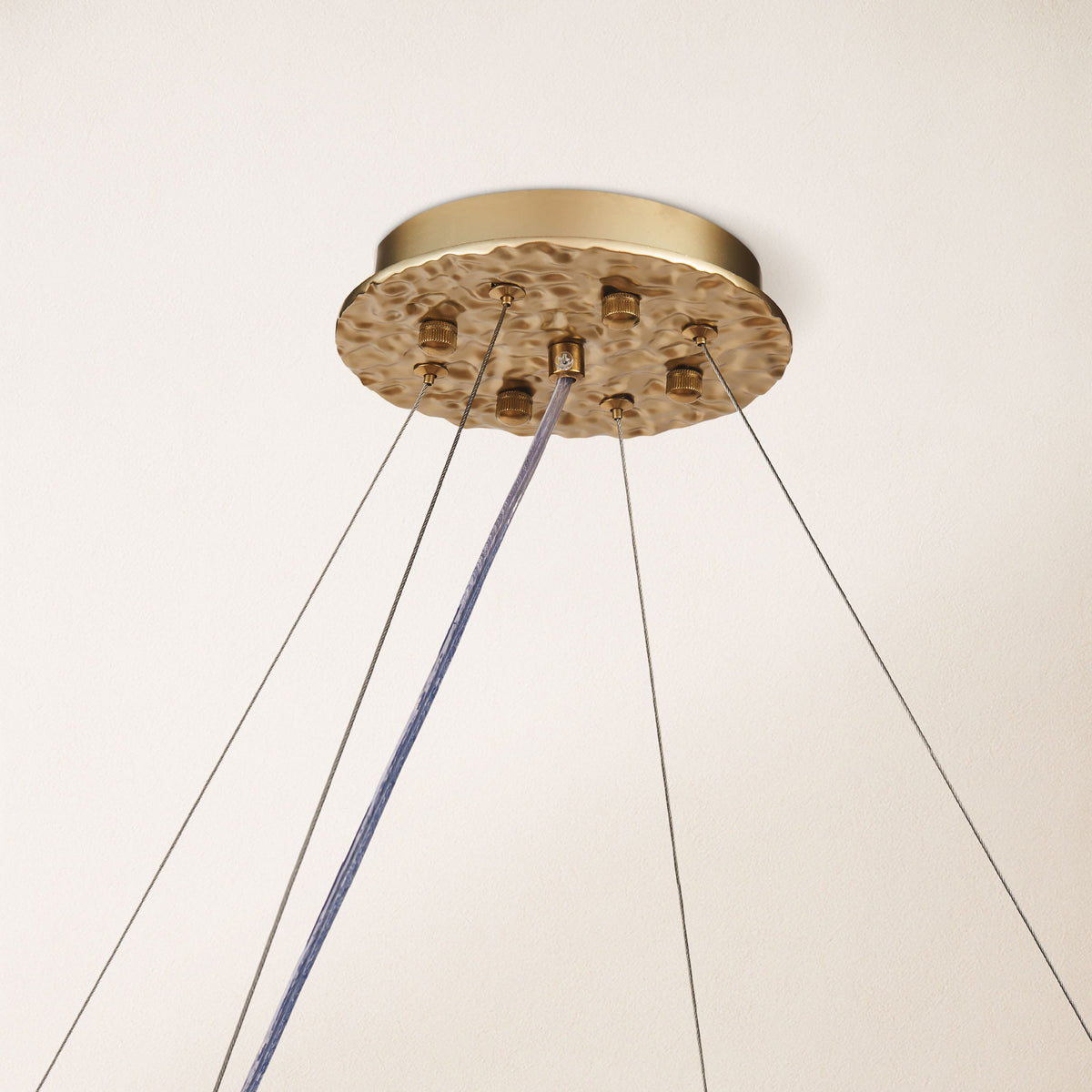 Rieo Crystal Glass Round Chandelier 40"D