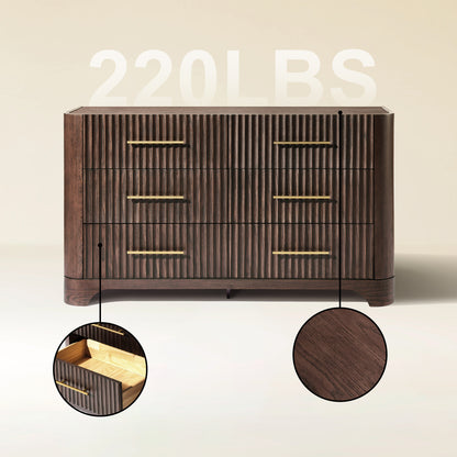 Murphy 6 Drawer Chest 59"W