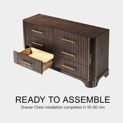 Murphy 6 Drawer Chest 59"W