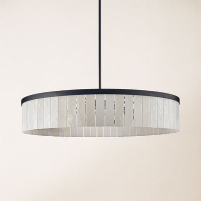 Solmare Alabaster Round Chandelier 41.3"D