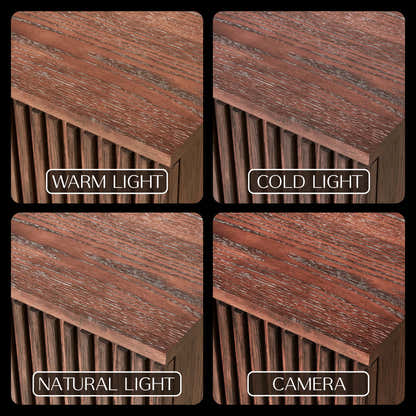 Holt 95″ Solid Oak Console(Set of 3)