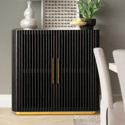 Holton 47"H Oak Storage Cabinet