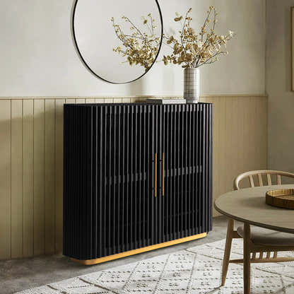 Holton 47"H Oak Storage Cabinet