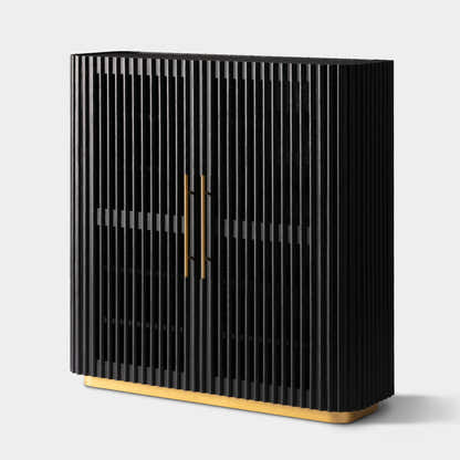 Holton 47"H Oak Storage Cabinet