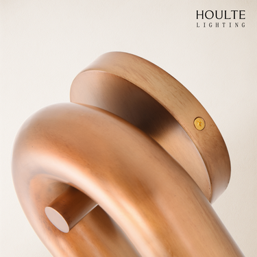 Horsehair Solid Brass Wall Sconce 30''H