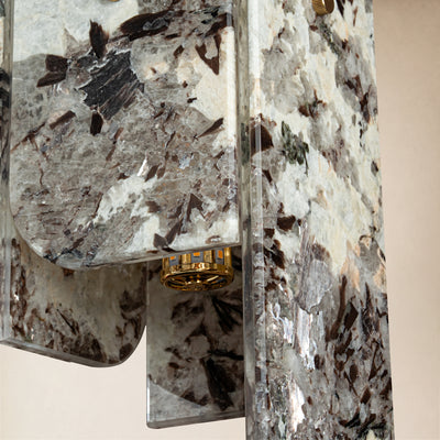 Pietra Quartzite Linear Chandelier 50"W