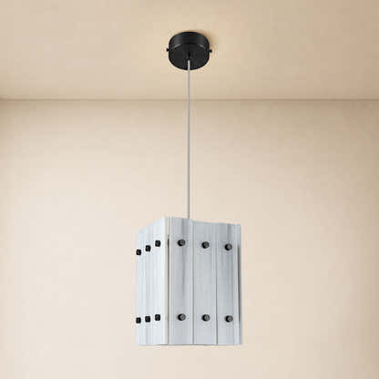 Pietra Marble Round Pendant Light 6.6"D