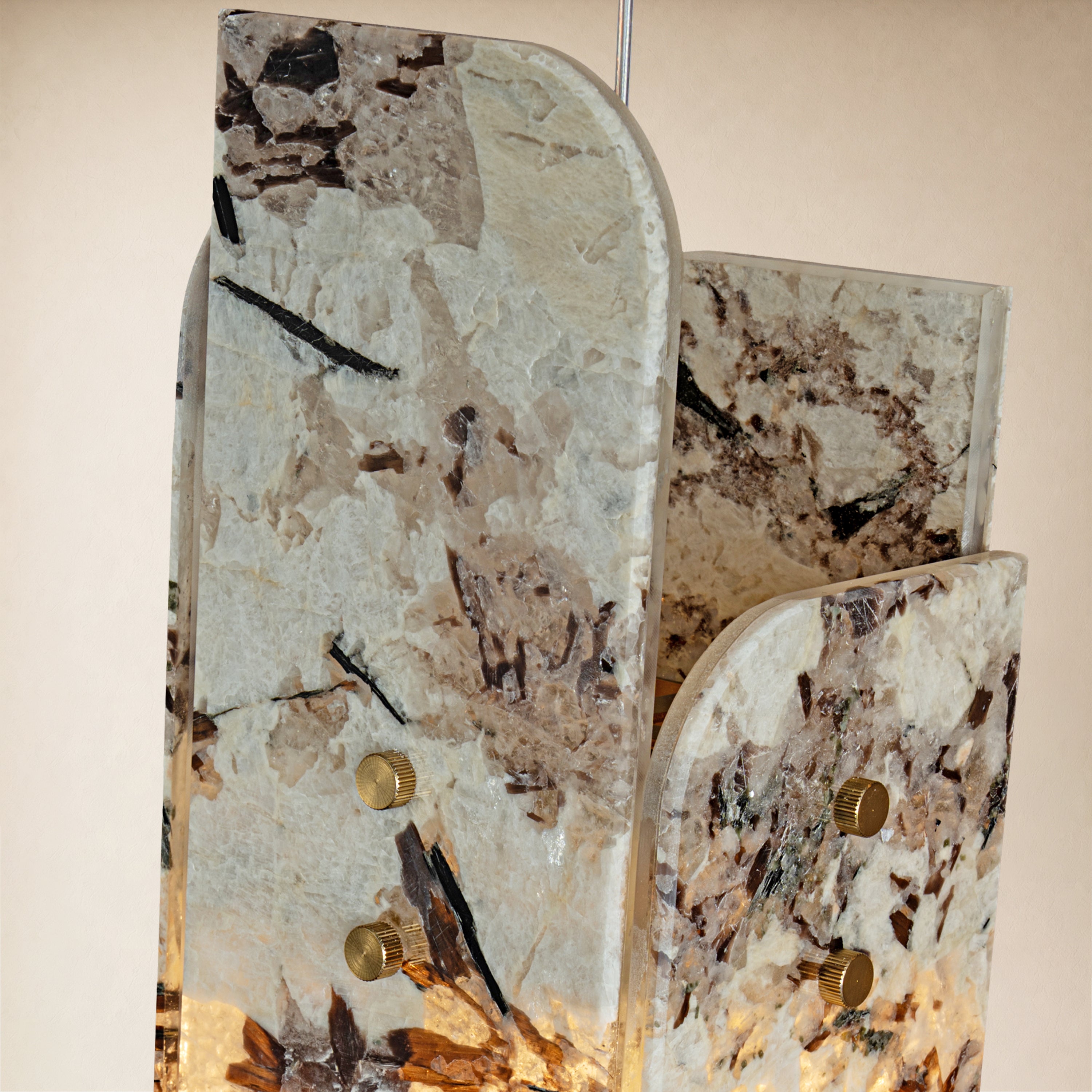 Pietra Quartzite Linear Chandelier 27.5"W