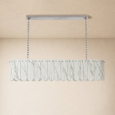 Pietra Quartzite Linear Chandelier 35.4"W