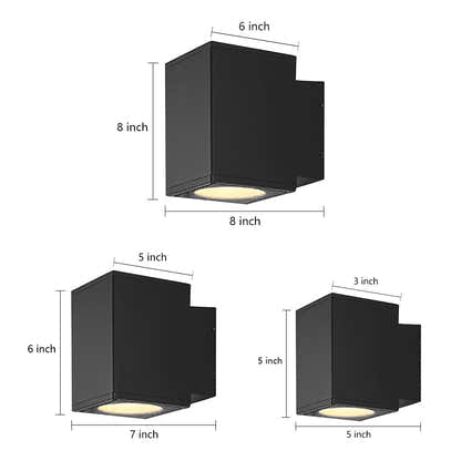 Aurorashield Waterproof Outdoor Spotlight Wall Light