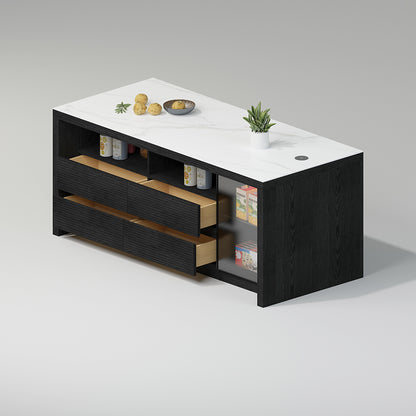 Carey Kitchen Island 71"