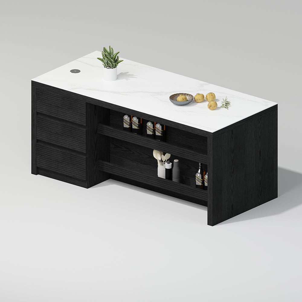 Carey Kitchen Island 71"