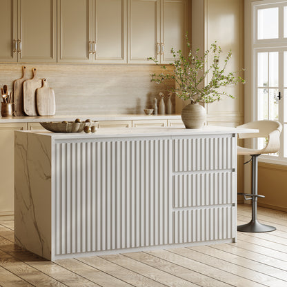 Nare Kitchen Island 71"W