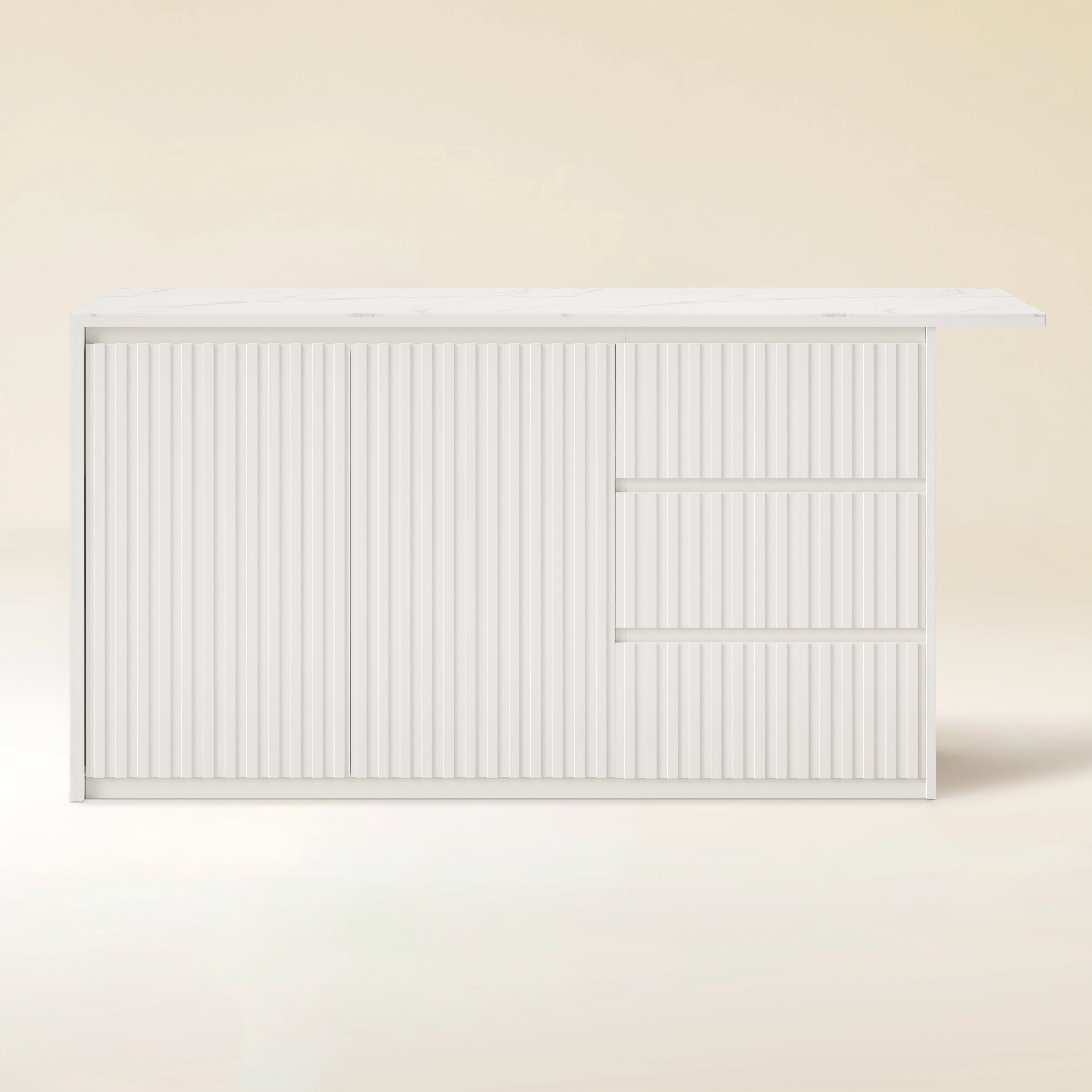 Nare Kitchen Island 71"W