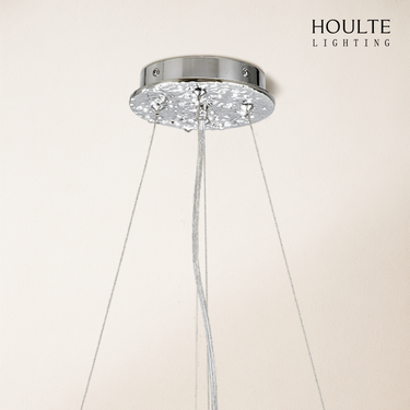 Lustre Branches Crystal Rectangular Chandelier 55"L