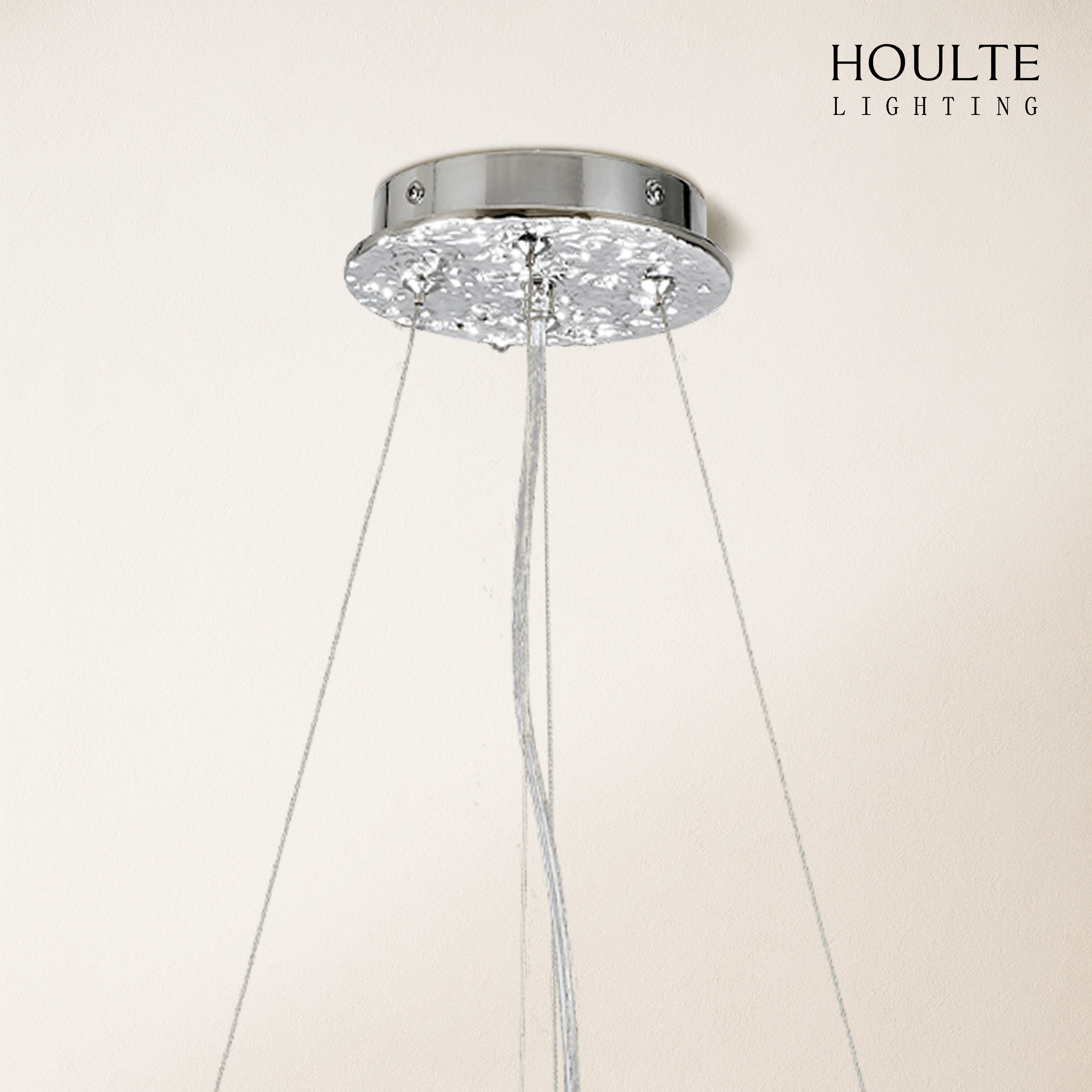 Lustre Branches Crystal Round Chandelier for All Rooms 40"