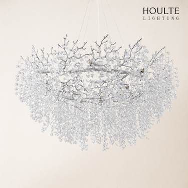 Lustre Branches Halo Chandelier 48"