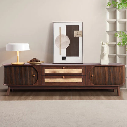 MARIS RATTAN MEDIA CONSOLE 64"