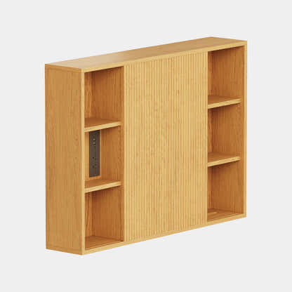 Isla Oak Bathroom Wall Mirror 36"