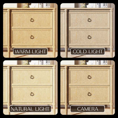 Maison Oak Media Console 84"