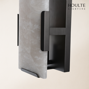 Maris Alabaster Wall Sconce 10"H