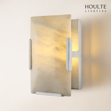Maris Alabaster Wall Sconce 10"H