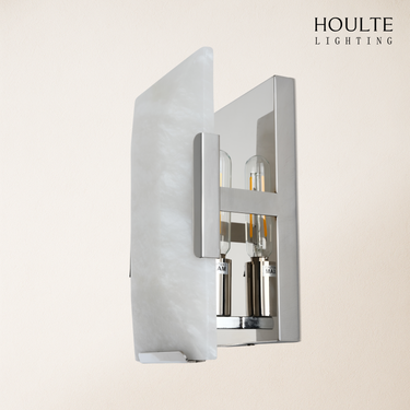Maris Alabaster Wall Sconce 10"H