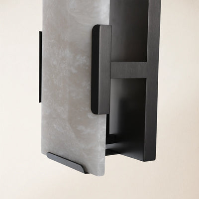 Maris Alabaster Wall Sconce 10"H