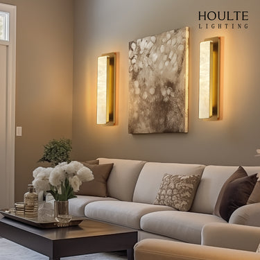 Mintreux Alabaster Modern Wall Sconces 20"H