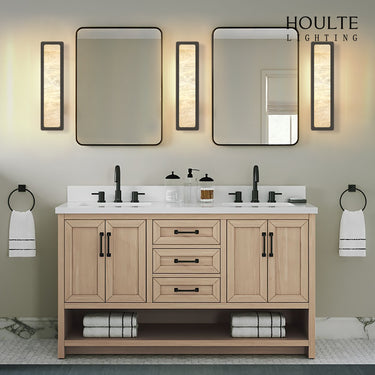 Mintreux Alabaster Modern Wall Sconces 20"H
