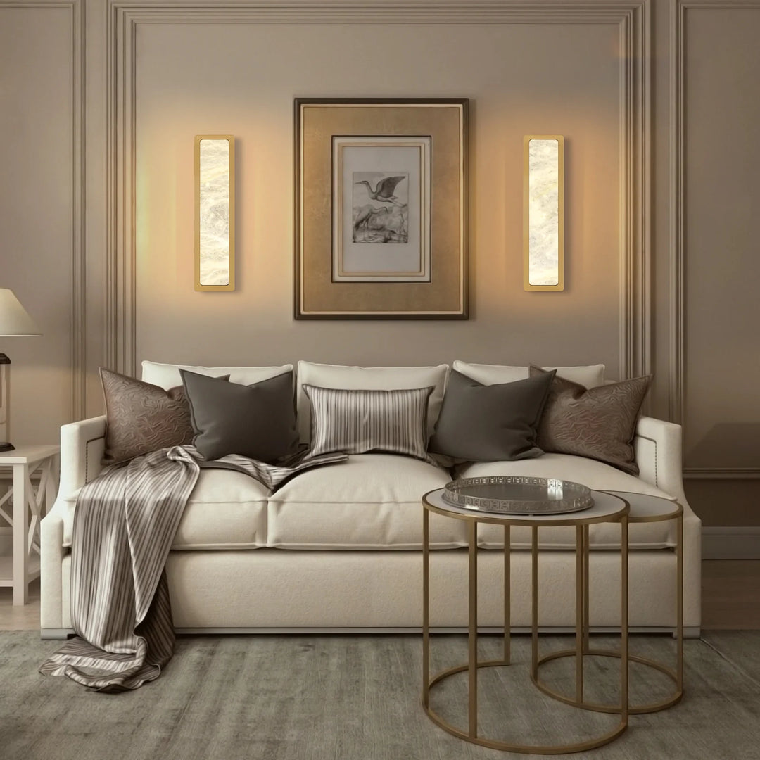 Brass Wall Sconce Detail