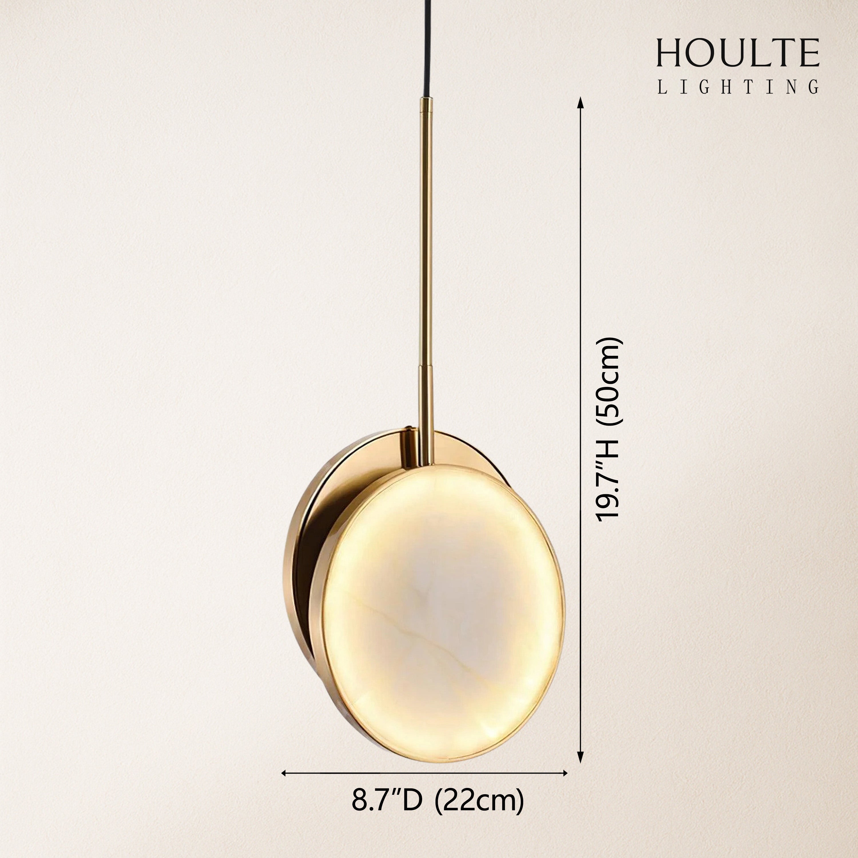Mintreux Moonshade Alabaster Pendant