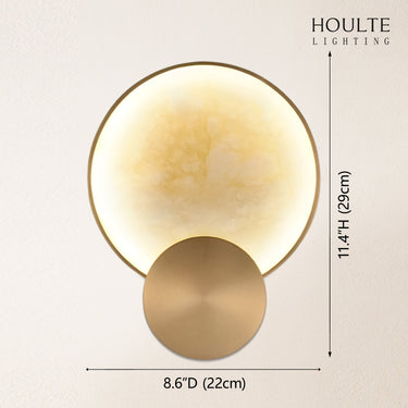 Mintreux Terre Sve Alabaster Wall Sconce