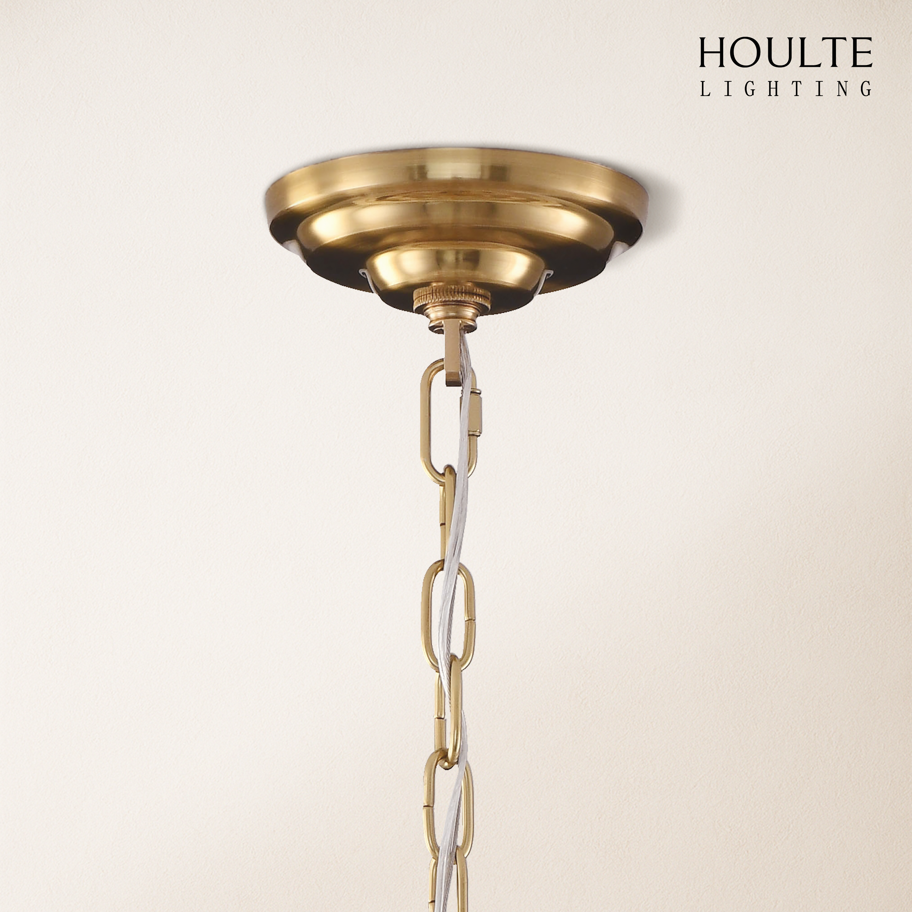 Moira Alabaster Multi-Tier Round Chandelier 32"D