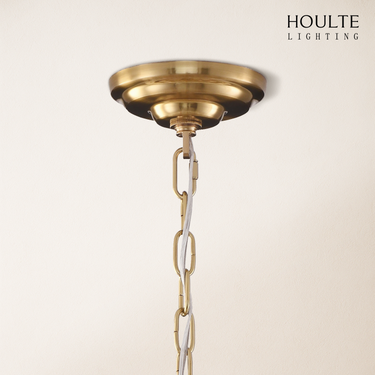 Moira Alabaster Multi-Tier Round Chandelier 32"D