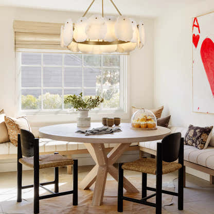 Moira Alabaster Round Chandelier 24"D