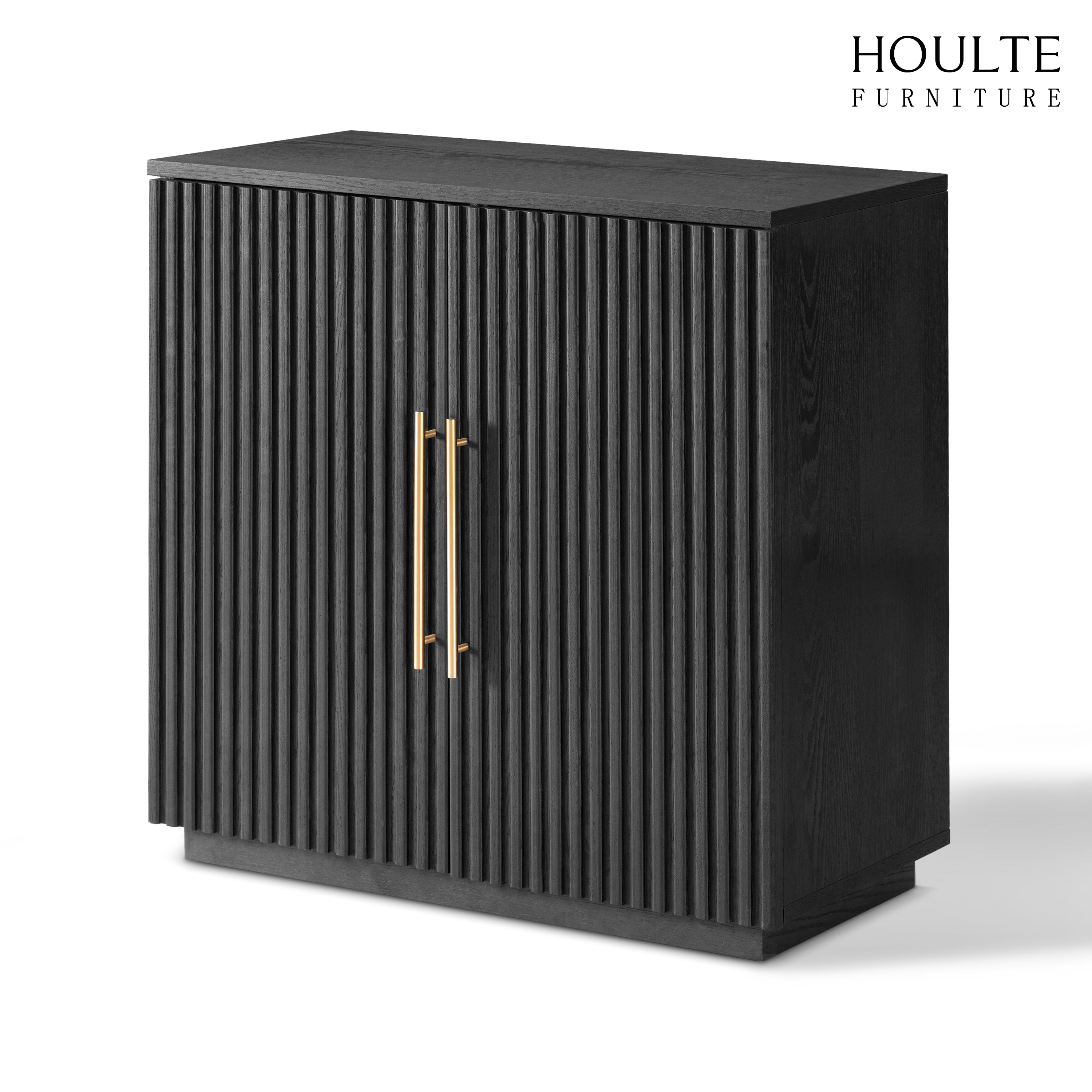 Holt 94.5″ Oak Media Console(Set of 3)