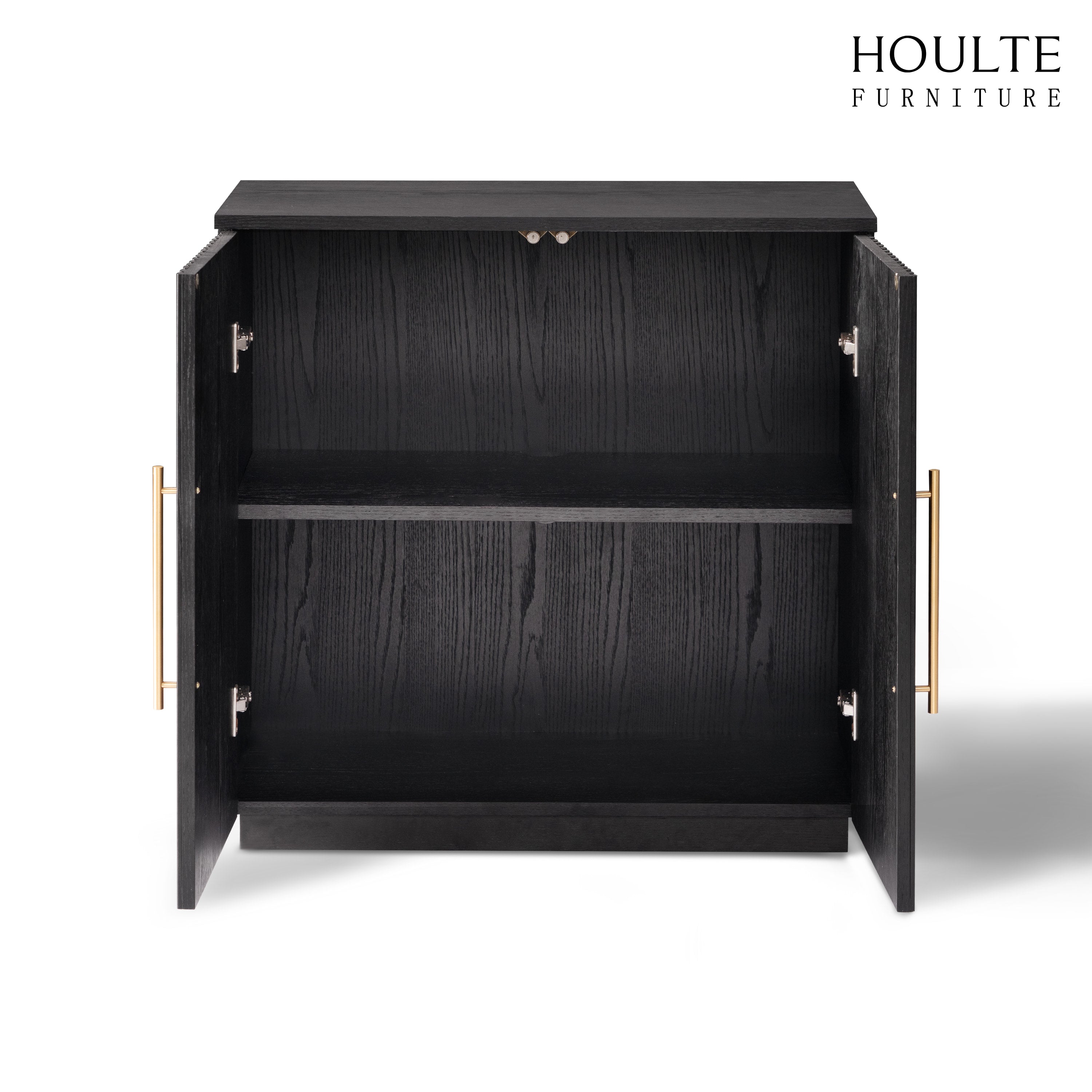Holt 63″ Oak Media Console(Set of 2)