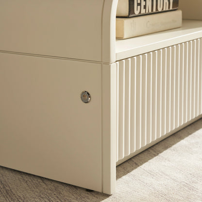 Naru Media Console and Coffee Table Set