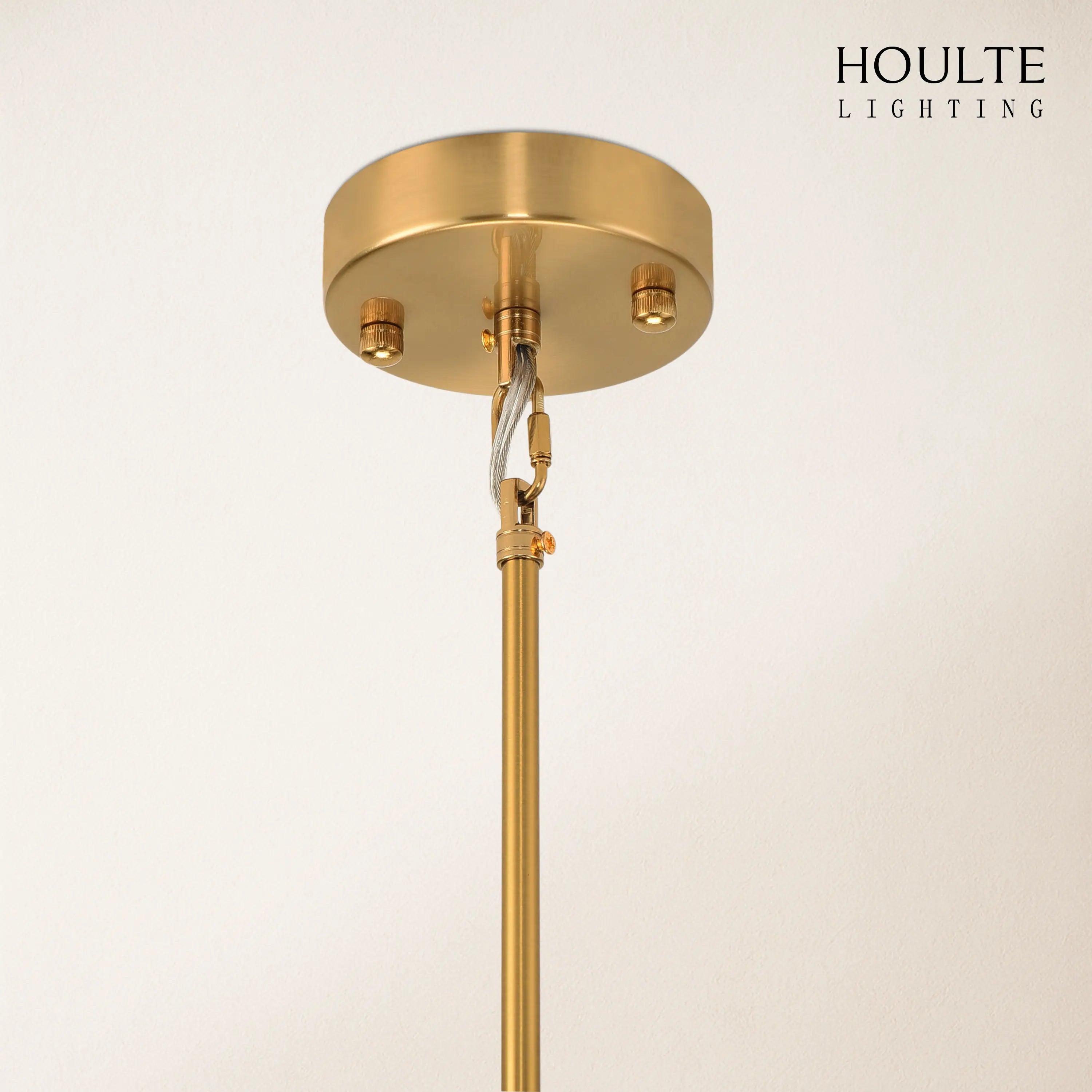 Nivislight Alabaster 2-Tier Round Pendant 13"