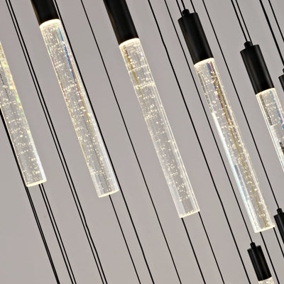 Nova Cascade High Ceiling Chandelier 20"D