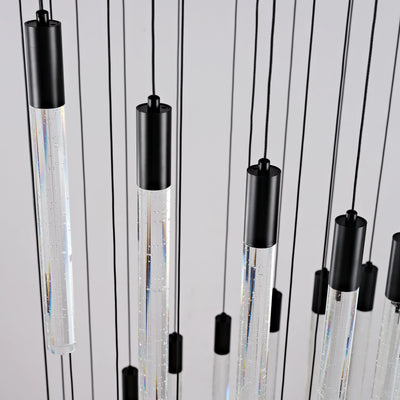 Nova Cascade High Ceiling Chandelier 20"D