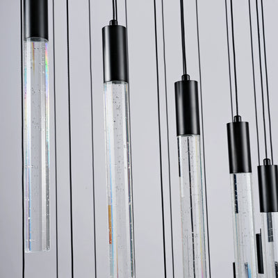 Nova Cascade High Ceiling Chandelier 20"D