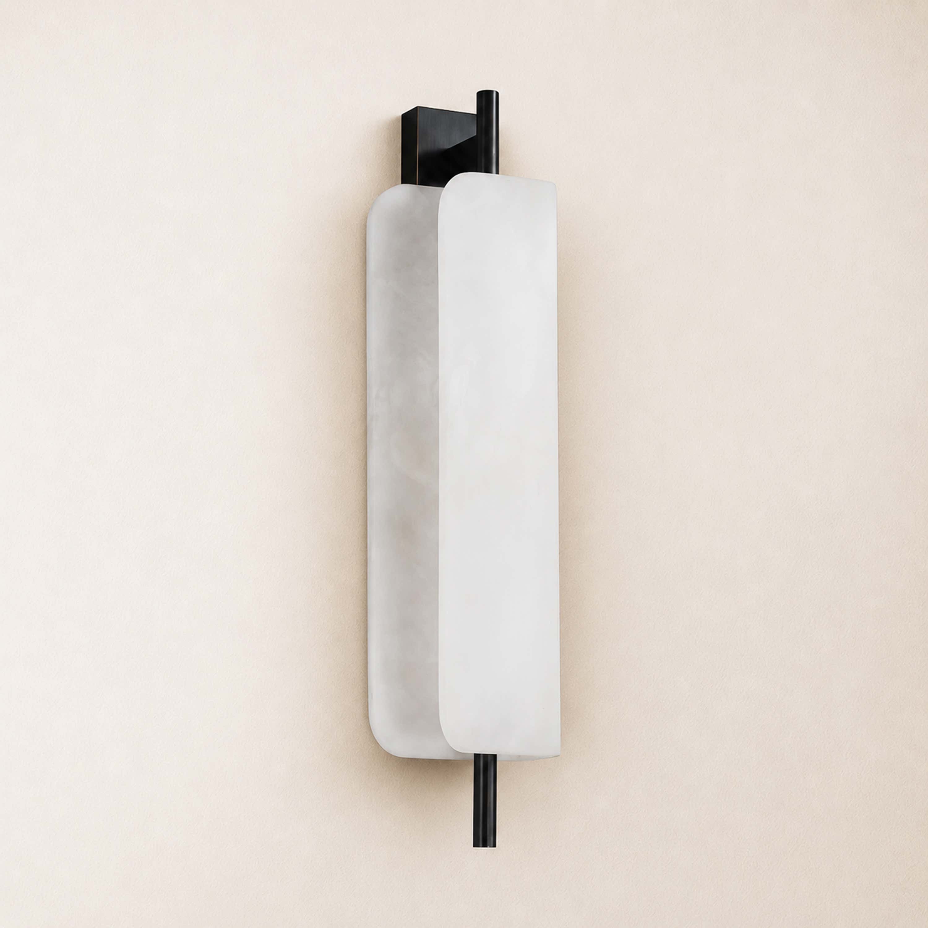 Oravia Alabaster Wall Sconce