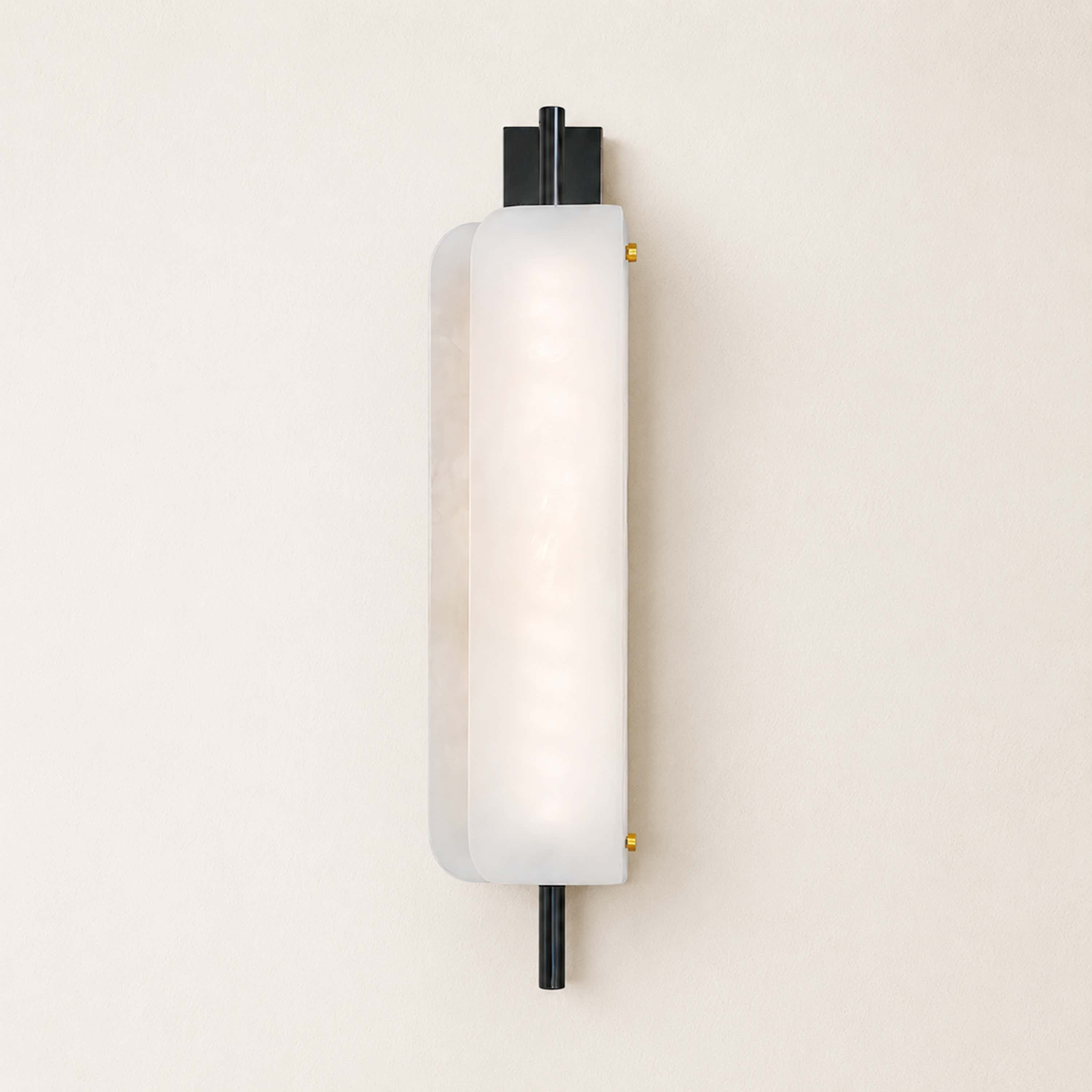 Oravia Alabaster Wall Sconce