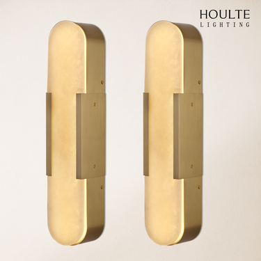 OpalEdge Alabaster Wall Sconce 20"H