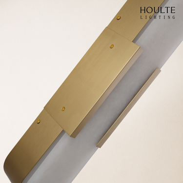 OpalEdge Alabaster Wall Sconce 20"H